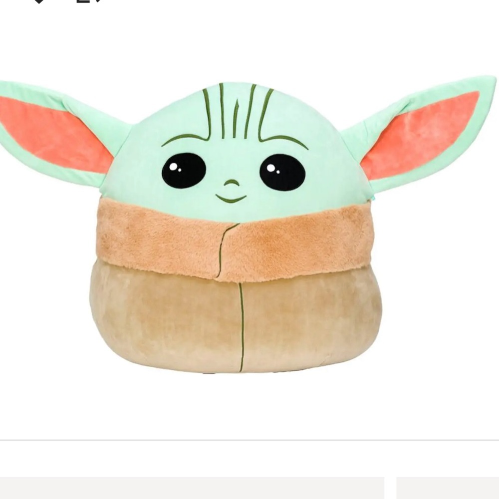 Baby yoda 20 inch squishmallow NWT